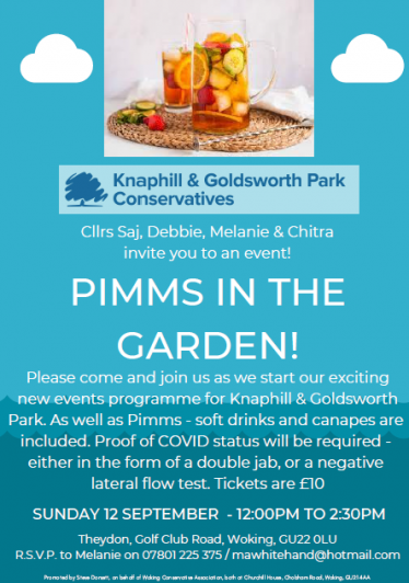 Pimms in the Garden Party